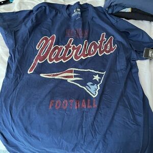 Men’s Patriot’s blue T-shirt